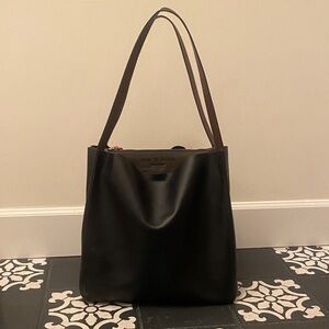 Rag & Bone Black and Olive Tote